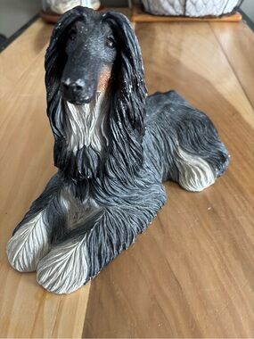 Sandicast Afghan Dog Sculpture